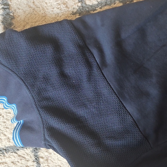 Hugo Boss Casual Pullover 1/3 Zip With Elbow Patches Size Xl - Picture 7 of 7